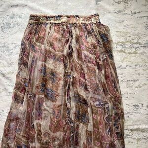 Floral Bohemian Maxi Skirt